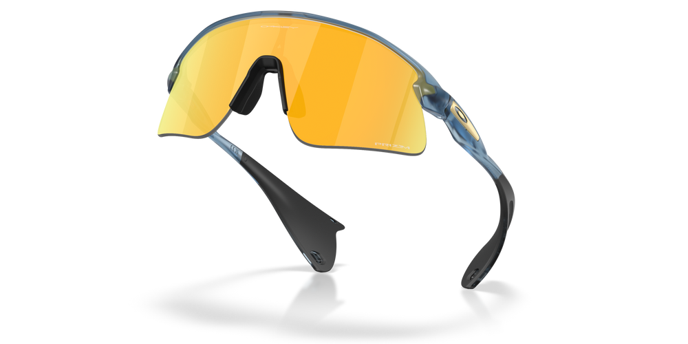 Oakley Stunt Devil - Matte Transparent Abyss Frame with Prizm 24K Lens