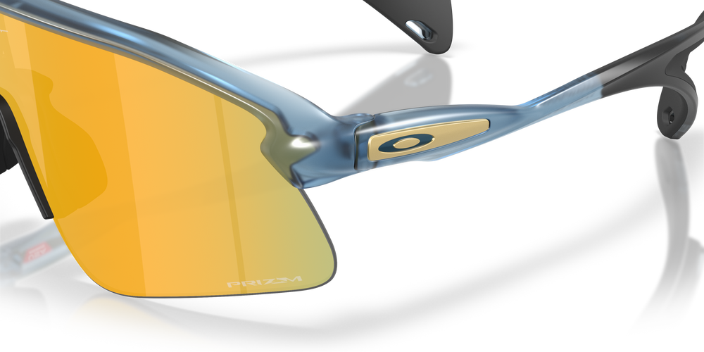 Oakley Stunt Devil - Matte Transparent Abyss Frame with Prizm 24K Lens