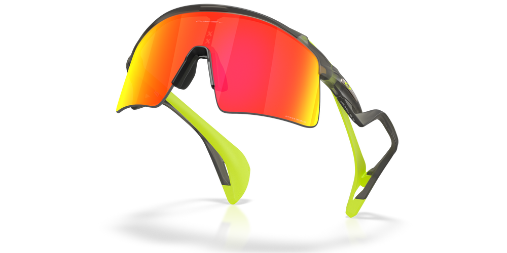Oakley Stunt Wing - Matte Grey Smoke Frame with Prizm Ruby Lens