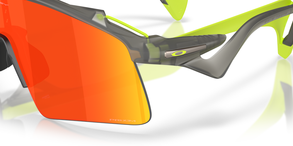 Oakley Stunt Wing - Matte Grey Smoke Frame with Prizm Ruby Lens