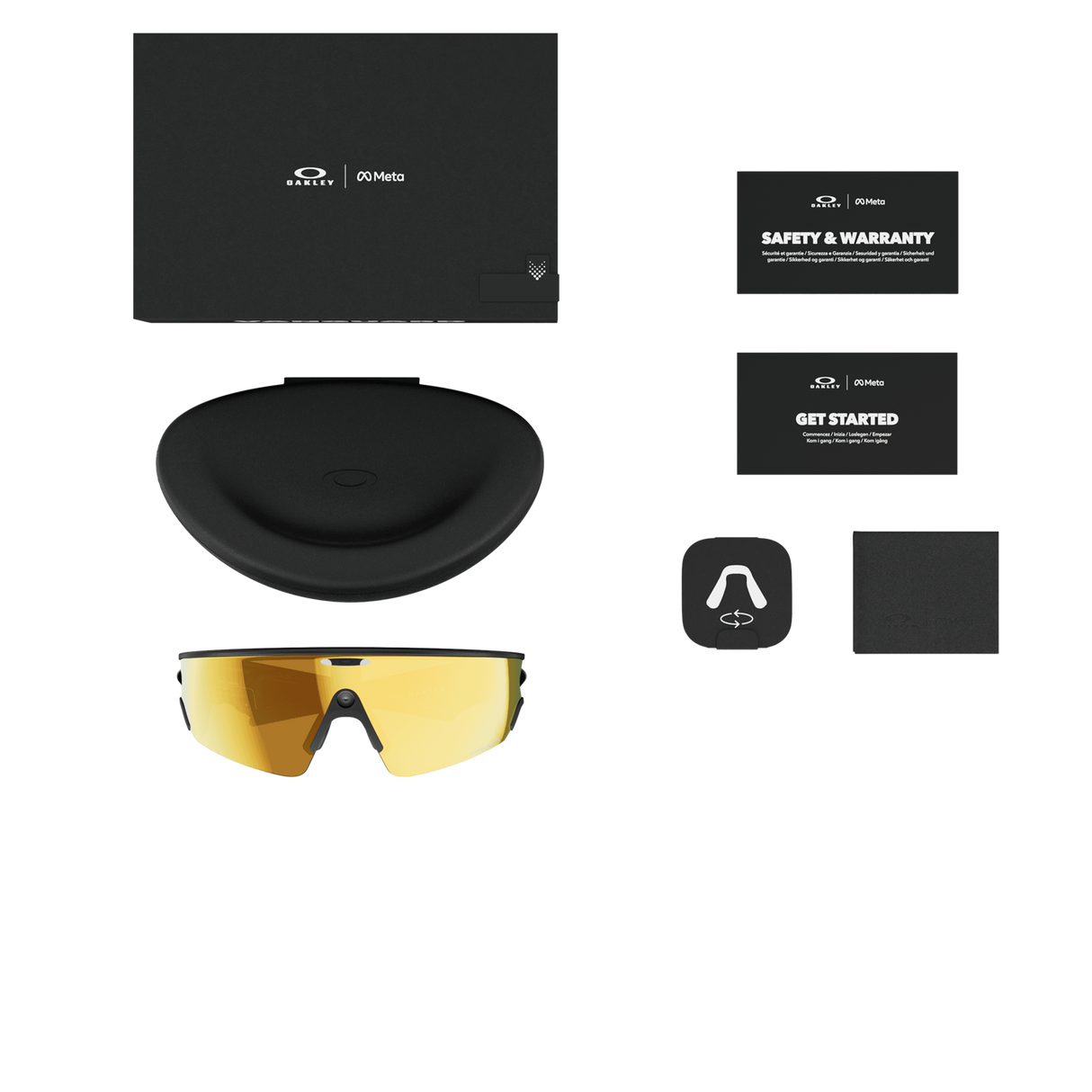 Oakley Meta Vanguard - Black Frame with Prizm 24k Lens