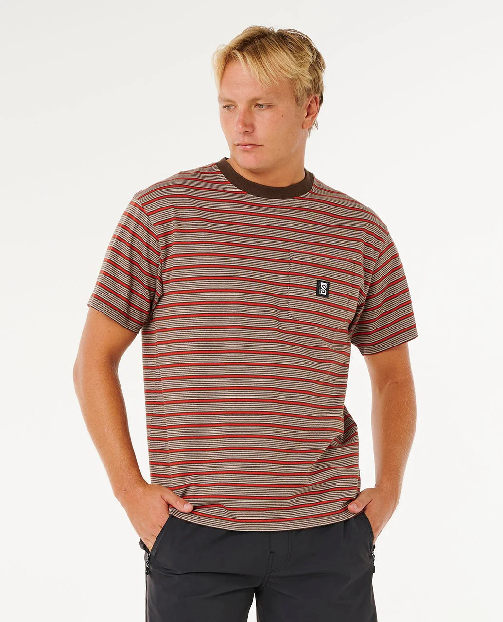 Rip Curl Search Stripe T-Shirt