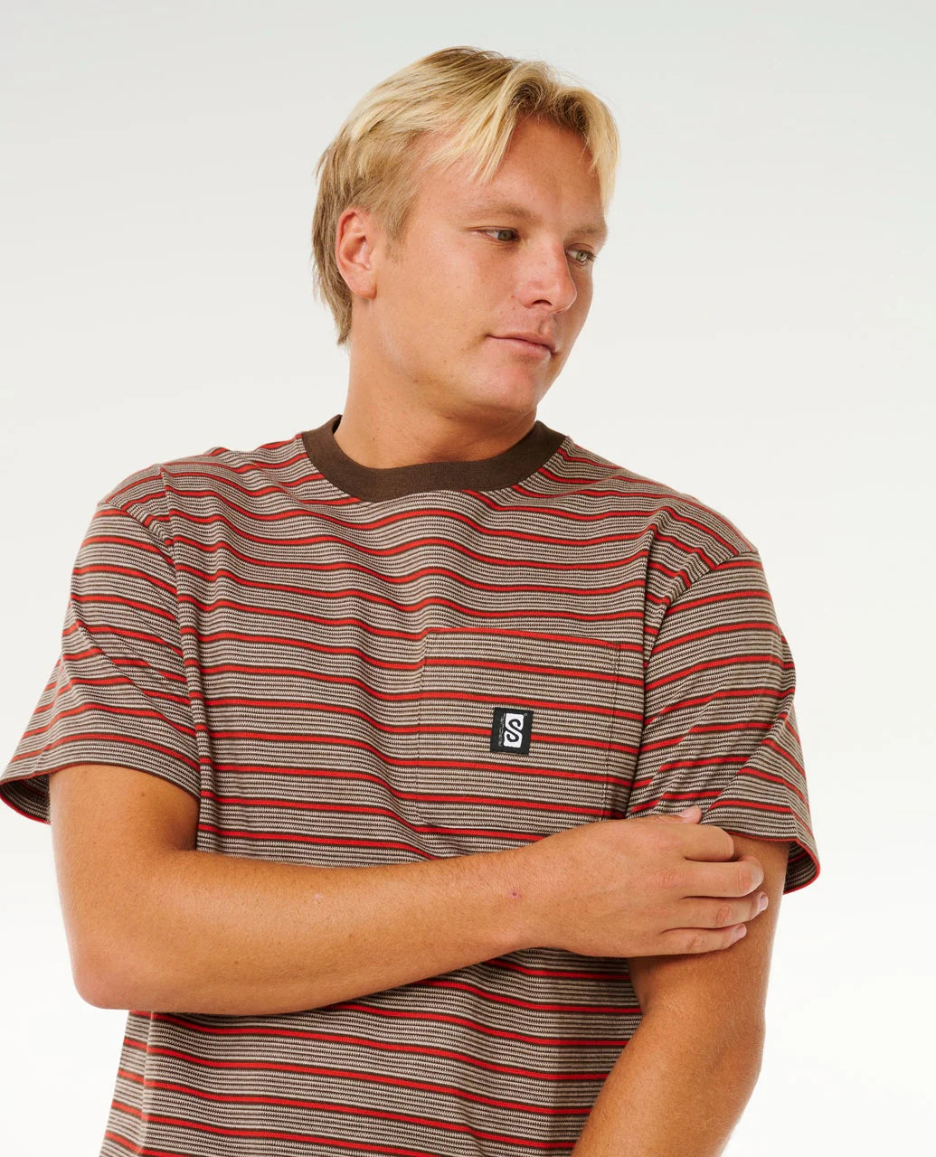 Rip Curl Search Stripe T-Shirt