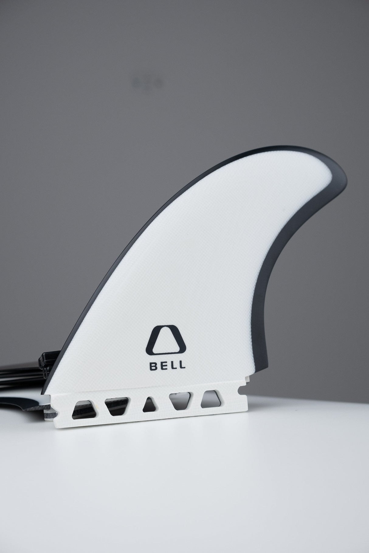 Bell Fins Fiberglass Twin + Stabilizer - White