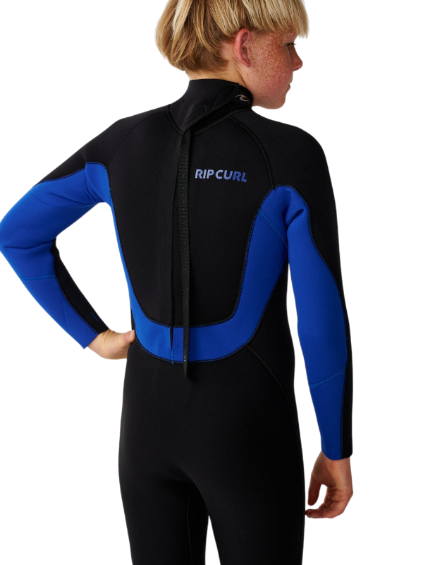 Rip Curl Junior Trad 5/4 Back Zip Wetsuit - Blue
