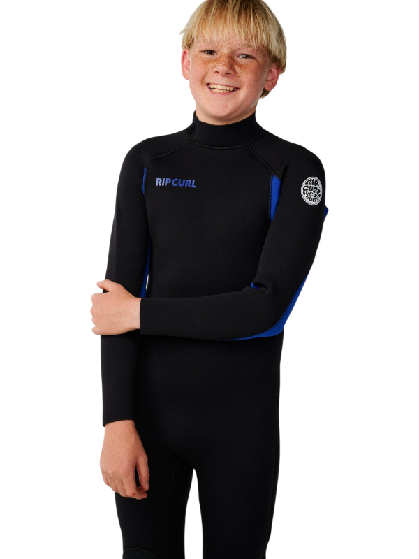 Rip Curl Junior Trad 5/4 Back Zip Wetsuit - Blue