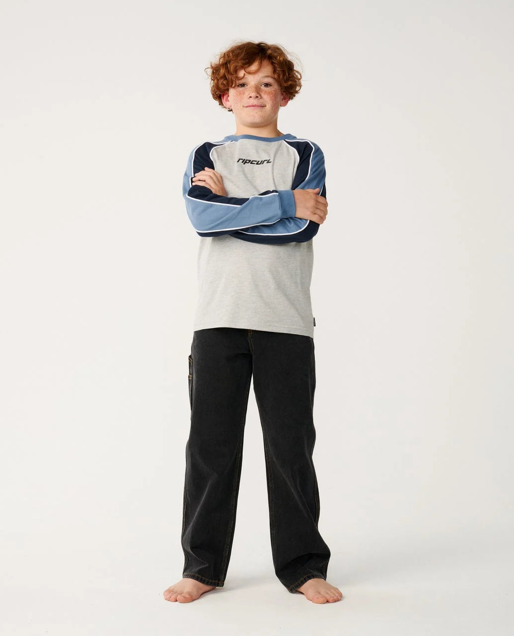 Rip Curl Kids Archive Sandman Panel Long Sleeve T-Shirt