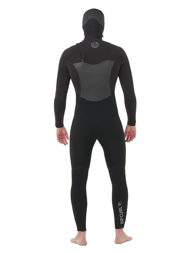 Rip Curl Mens Flashbomb E7 5/4 Hooded Wetsuit - Black