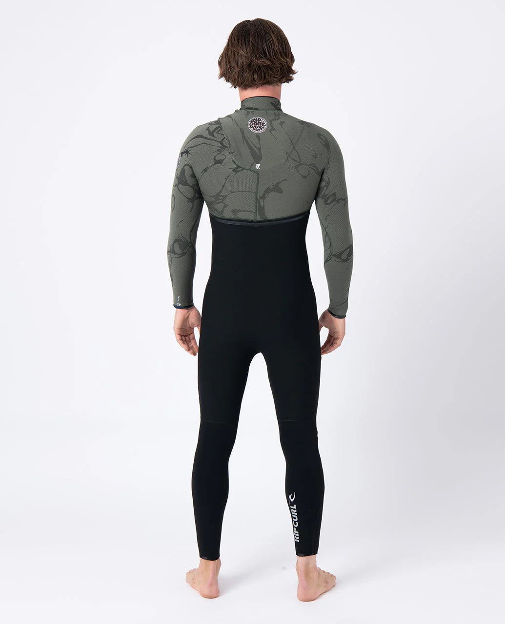 Rip Curl Mens E Bomb 4/3 Zip Free Wetsuit