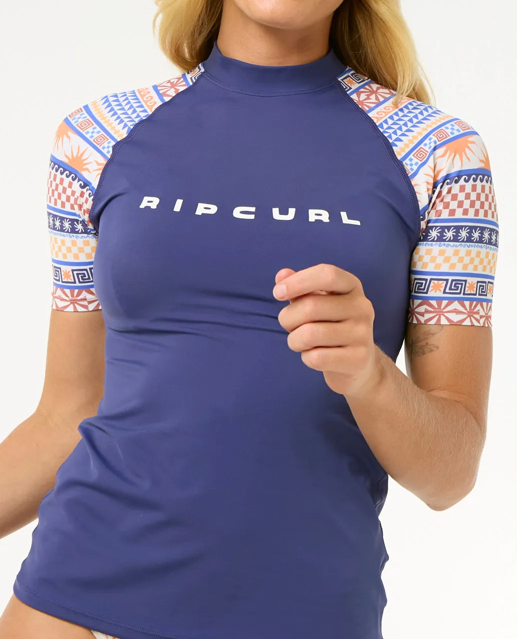 Rip Curl San Carlos UPF Short Sleeve Rash Vest