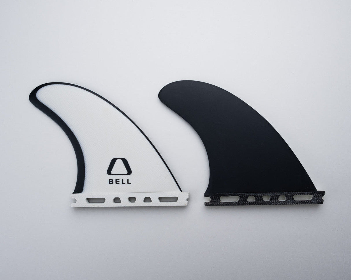 Bell Fins Fiberglass Quad Rears - White