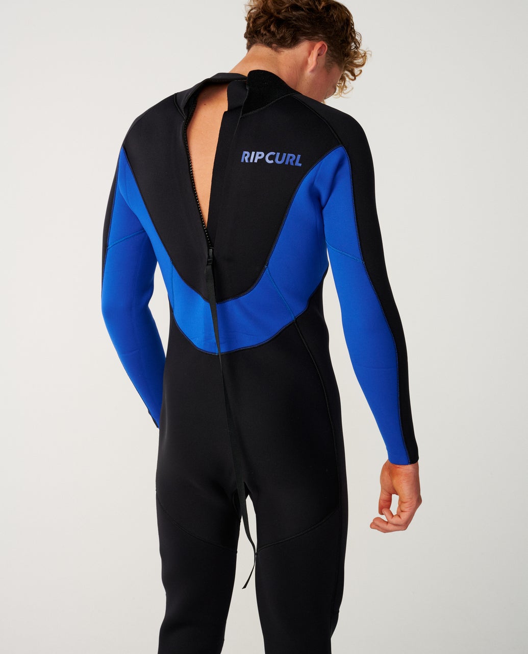 Rip Curl Trad 5/4 Back Zip Wetsuit - Blue
