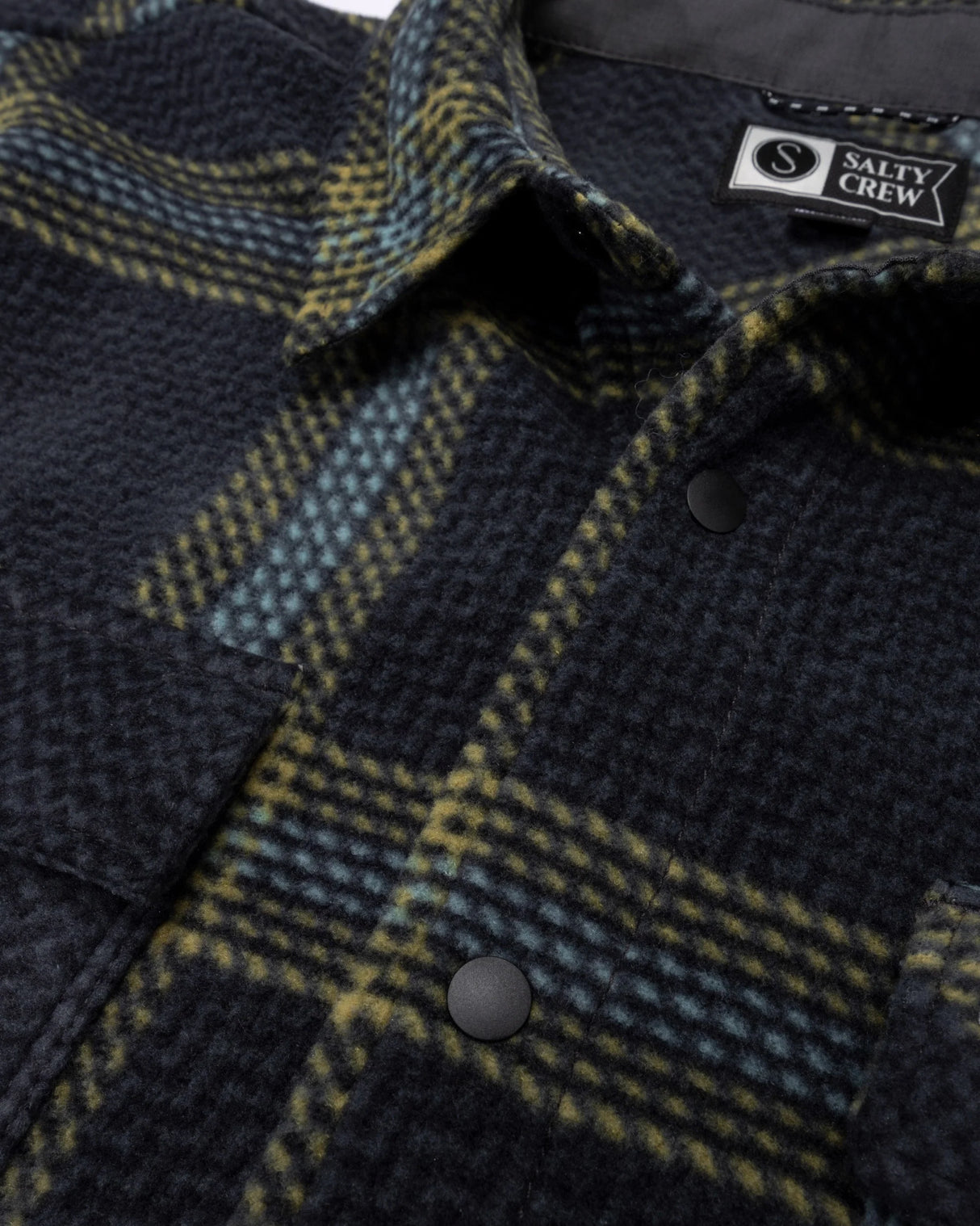 Salty Crew Swellter Fleece Flannel Shirt