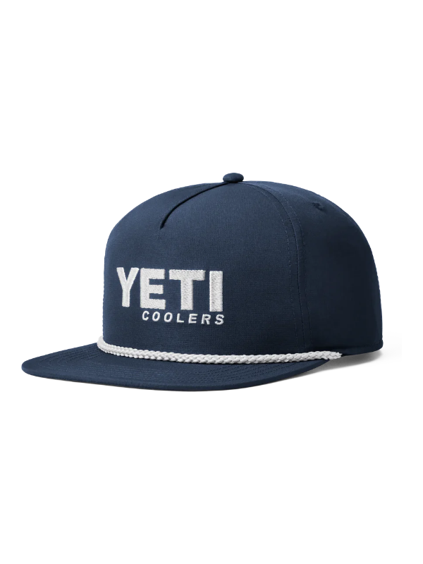 Yeti Coolers Mid Pro Flat Brim Rope Hat-Headwear-troggs.com