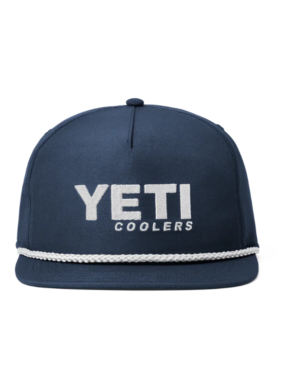 Yeti Coolers Mid Pro Flat Brim Rope Hat-Headwear-troggs.com