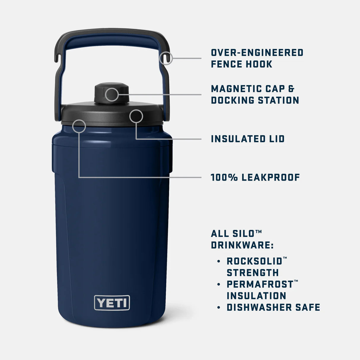 YETI Silo Half Gallon Jug-Drinkware, Cool Boxes & Accessories-troggs.com