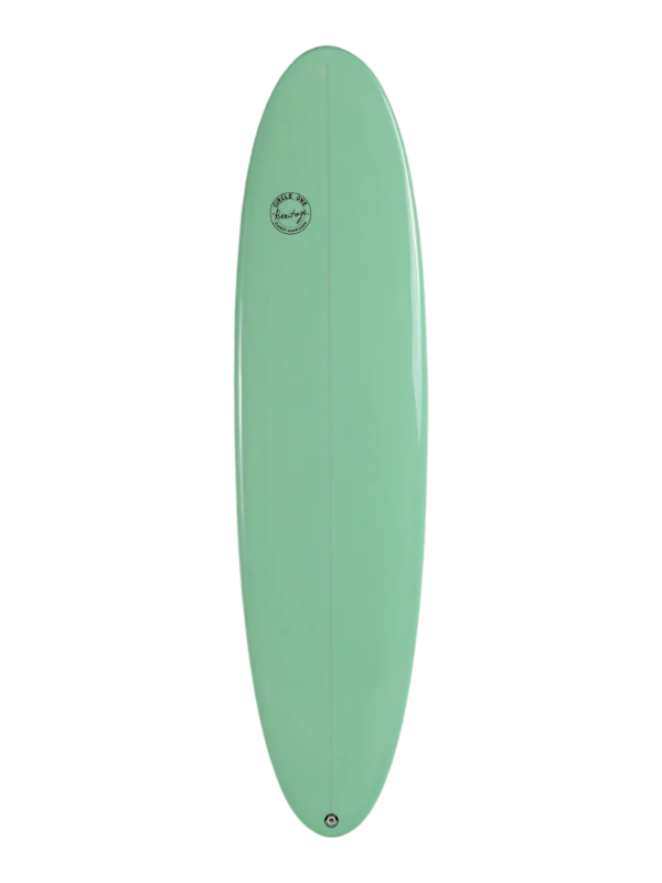 Circle One Heritage Surfboard - Duck Egg