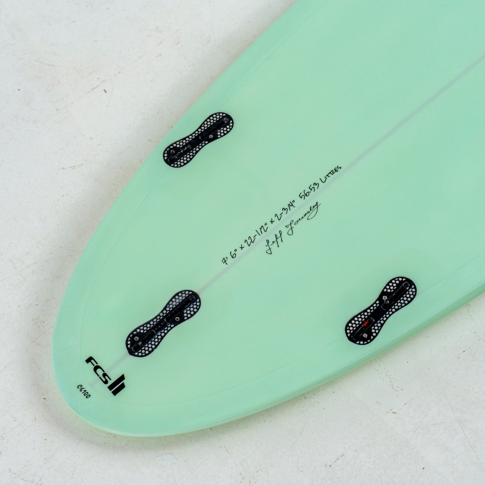 Circle One Heritage Surfboard - Duck Egg