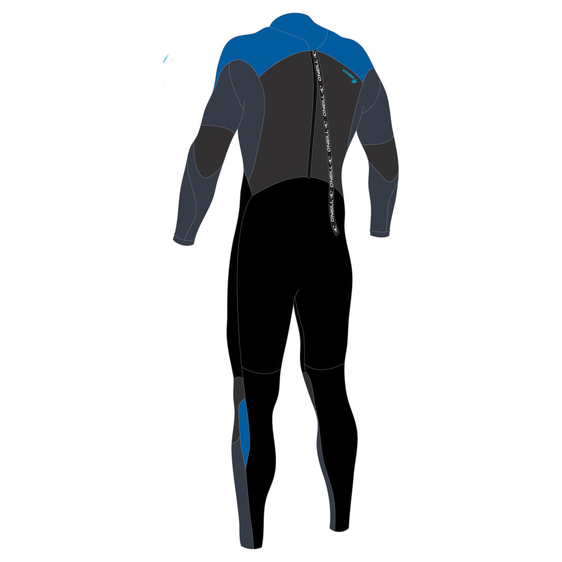 O'Neill Junior Epic 5/4 Wetsuit - Black/Slate/BaliBlue