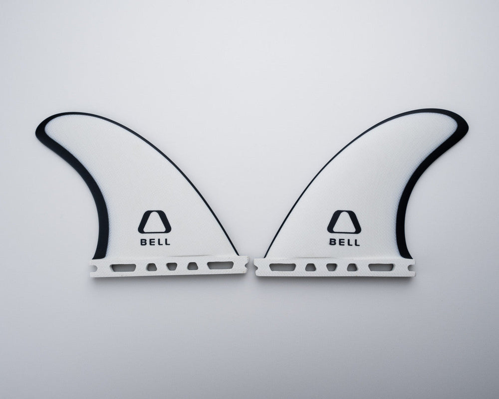 Bell Fins Fiberglass Quad Rears - White