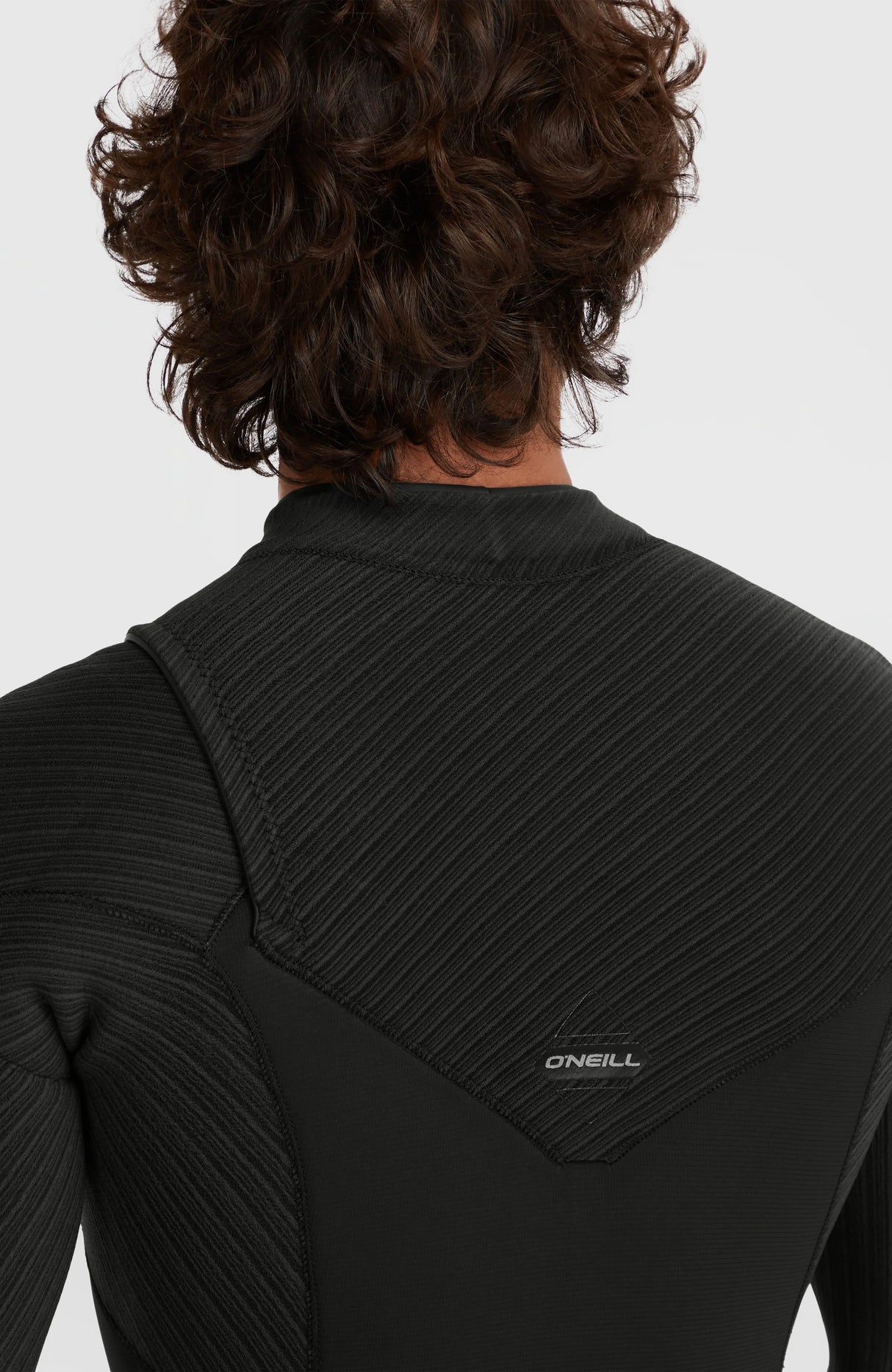 O'Neill Mens Hyperfreak 4/3+ Chest Zip Wetsuit - Black/Black