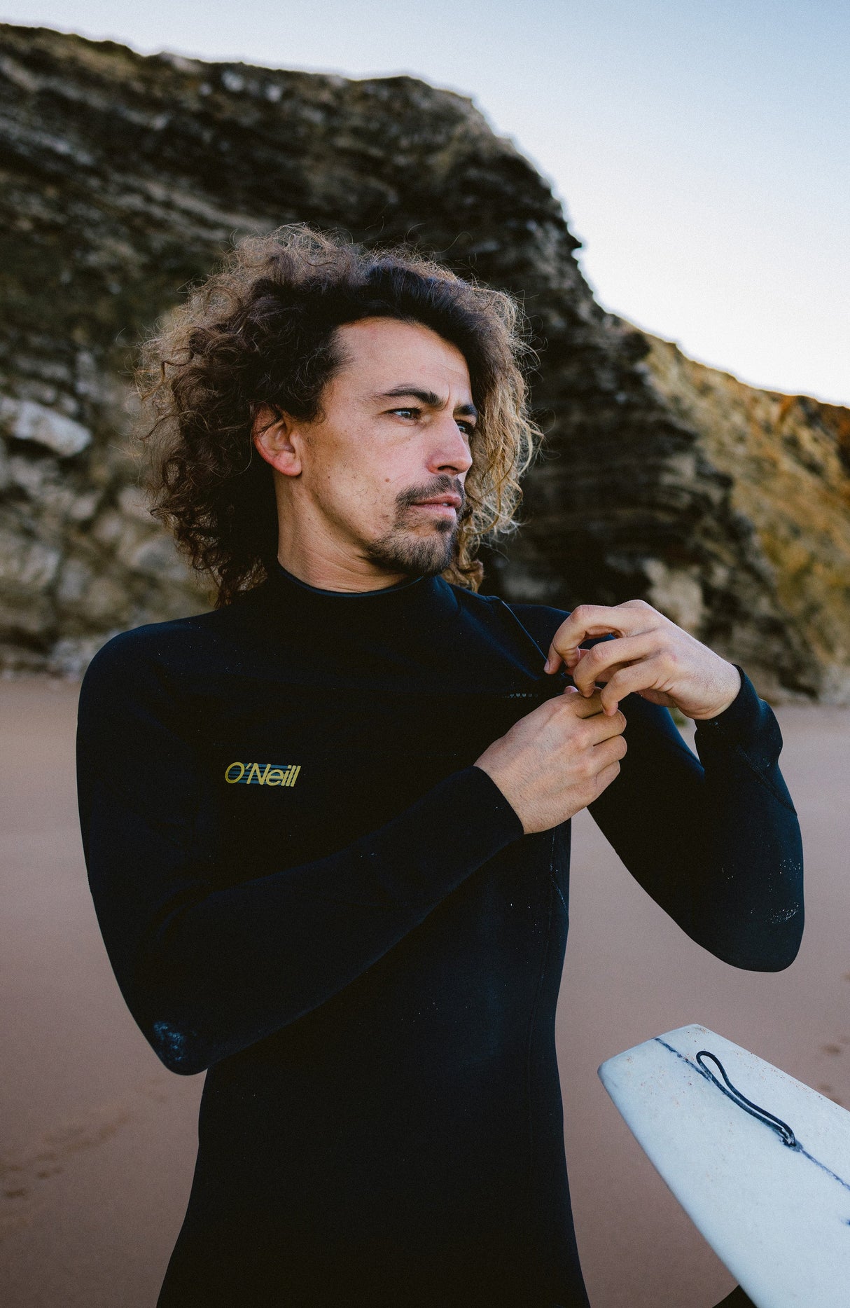 O'Neill Mens O'Riginals RG8 4/3 Chest Zip Wetsuit - Black