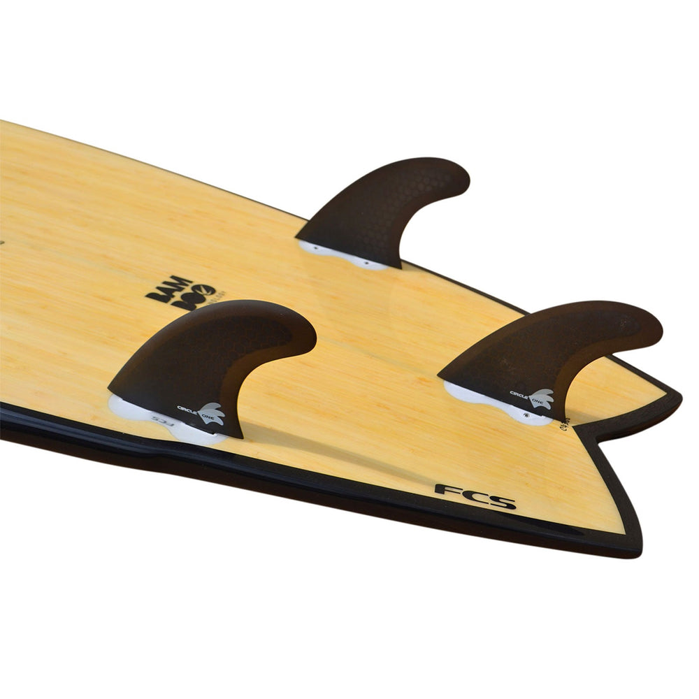 Circle One Bamboo Wing Fish Surfboard