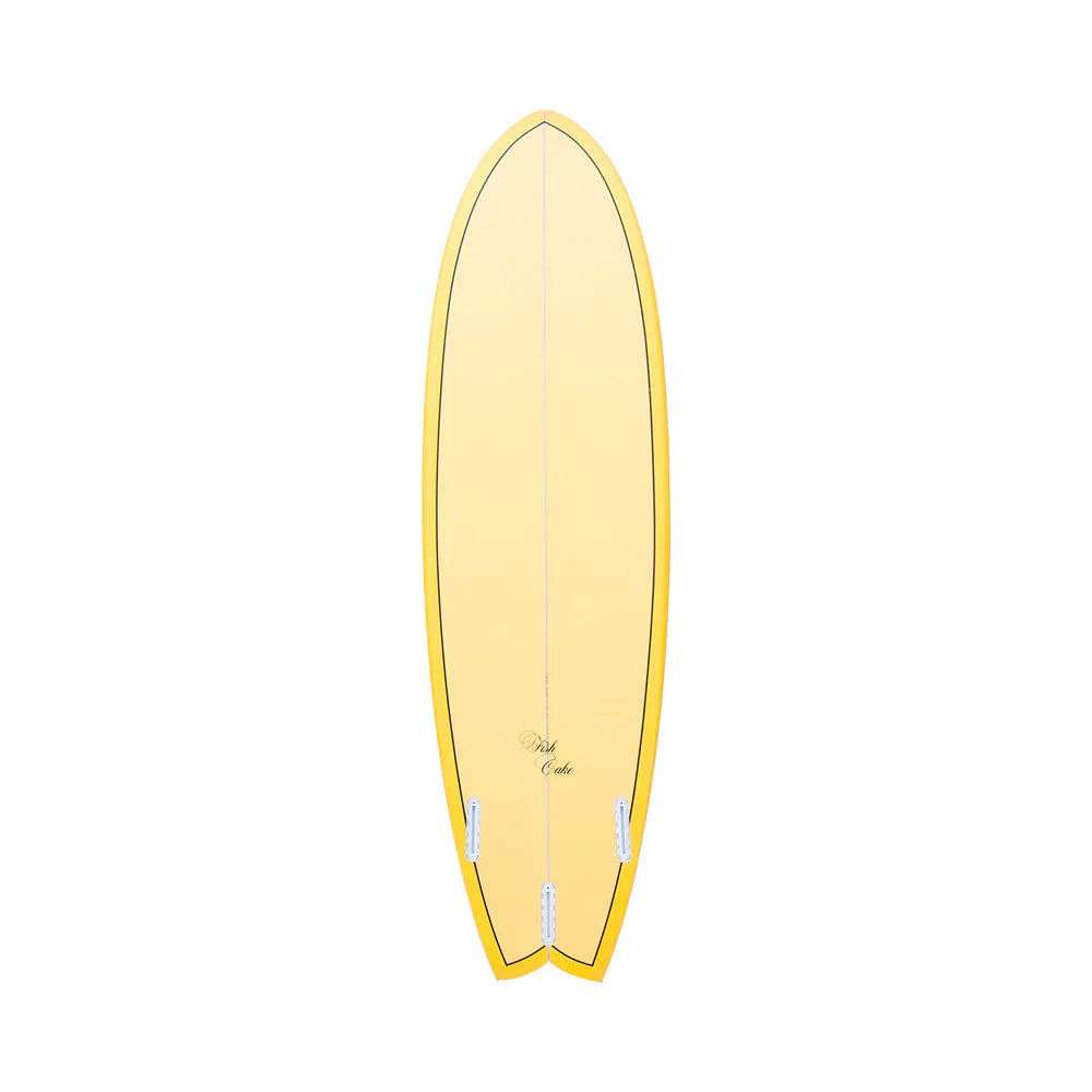 ABC Fishcake Surfboard Futures - Yellow