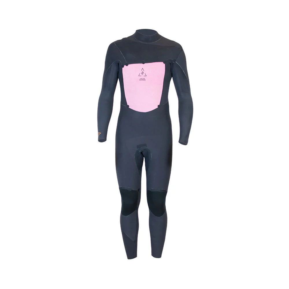 Alder Junior Comp CX 5/4 Chest Zip Wetsuit - Black