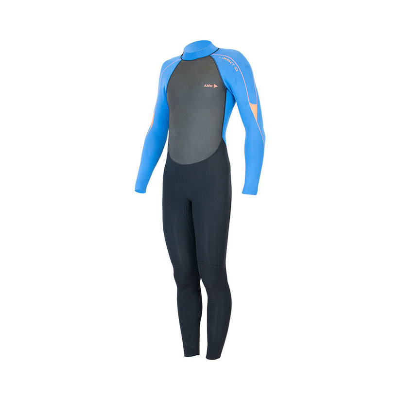 Alder Junior Impact 3/2 Wetsuit - Pacific