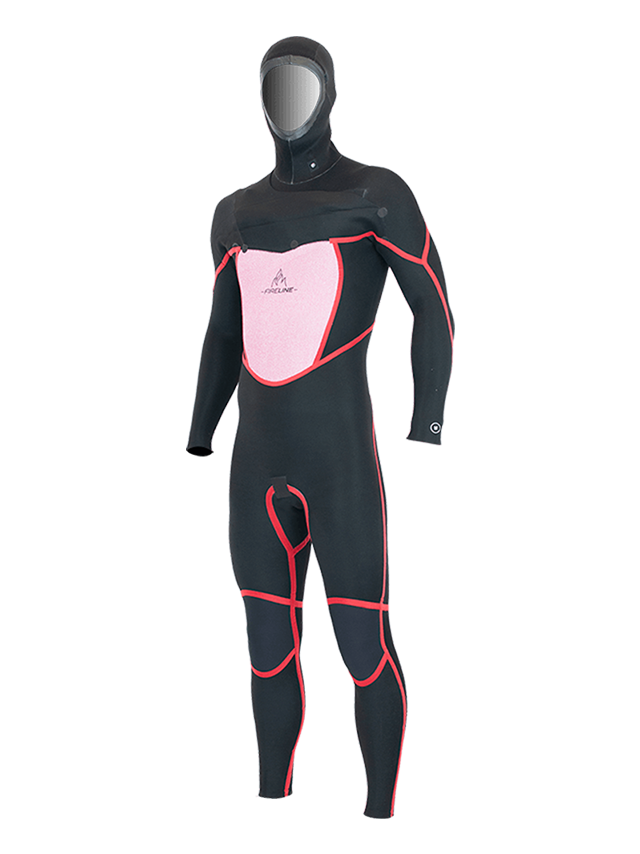 Alder Junior Torch Hooded 5/4 Wetsuit - Blue