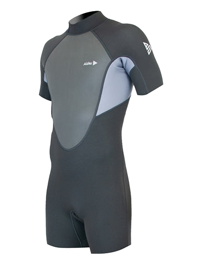 Alder Mens Impact 3/2 Shorty - Grey