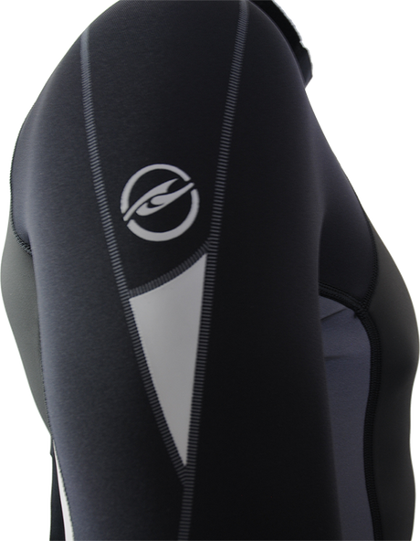 Alder Mens Impact 3/2 Wetsuit - Black-Mens Wetsuits-troggs.com