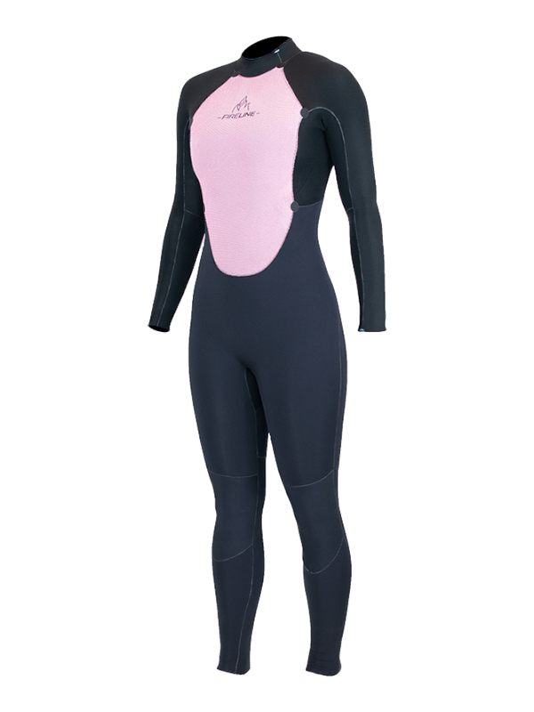 Alder Womens Stealth 3/2 Wetsuit - Graphite