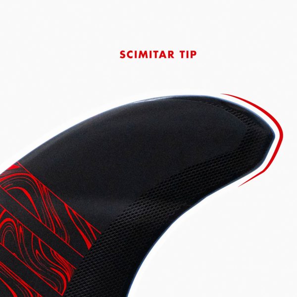 Futures 3/2 Alpha Reverse Twin+1 - Carbon/Red