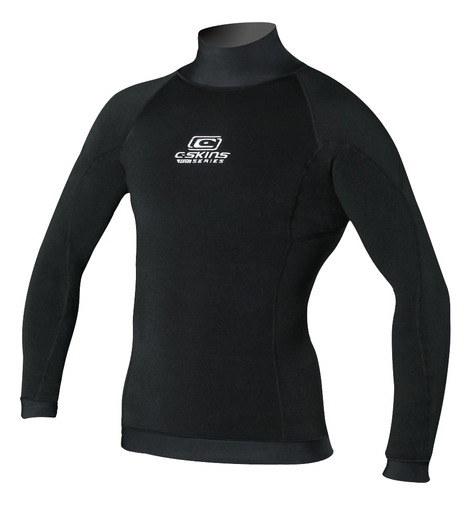 C-Skins HDI Rash Vest Long Sleeve Mens-Rash Vests & Thermal Vests-troggs.com