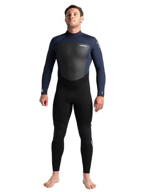 C-Skins Mens Legend 5/4/3 Wetsuit - Black/Slate/Navy/Grey