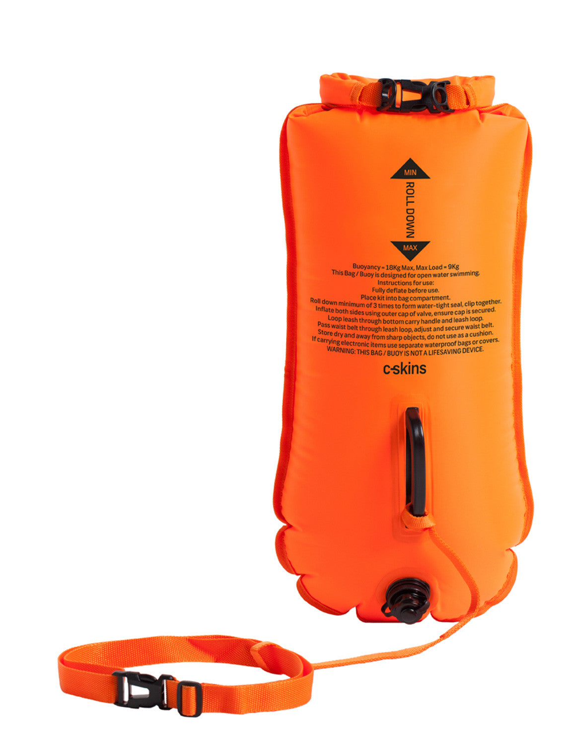 C-Skins Swim Research Buoy-Dry Bag-Swimming Buoy-troggs.com