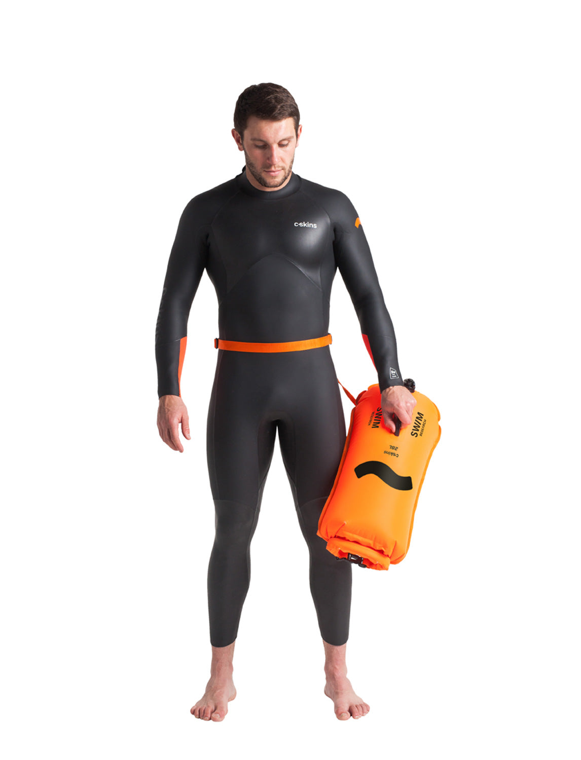 C-Skins Swim Research Buoy-Dry Bag-Swimming Buoy-troggs.com