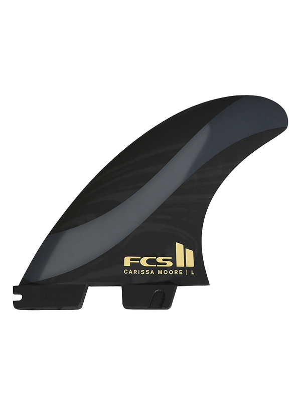 FCS 2 Carissa Moore Performer PC Thruster Fins - Black