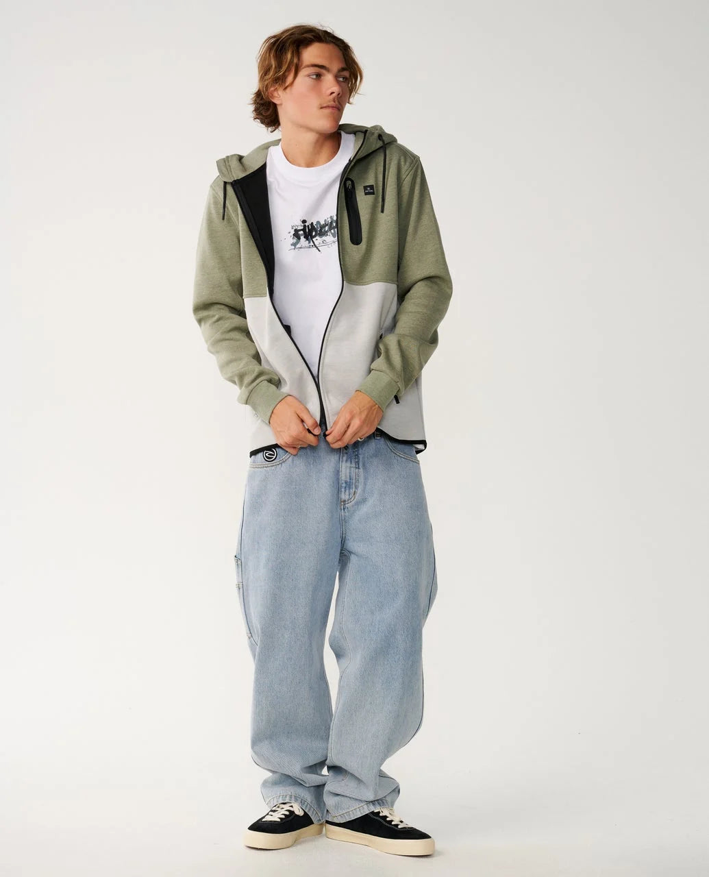 Rip Curl Anti Series Departed Zip Fleece