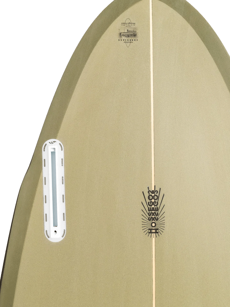 Christiaan Bradley Hossego2 6'0 Surfboard Futures - Olive Green