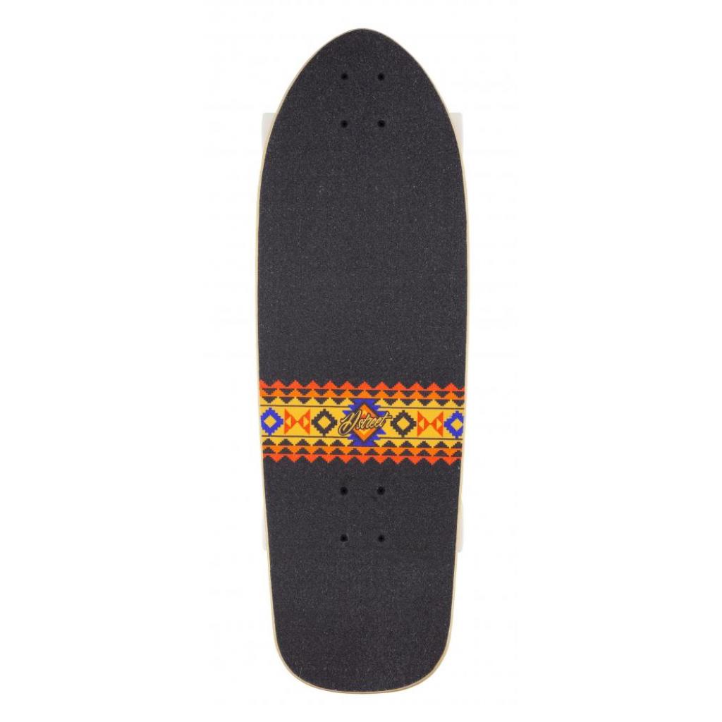 D-Street Aztec Baja 29in Surf Skate - Multi-Skateboards-troggs.com