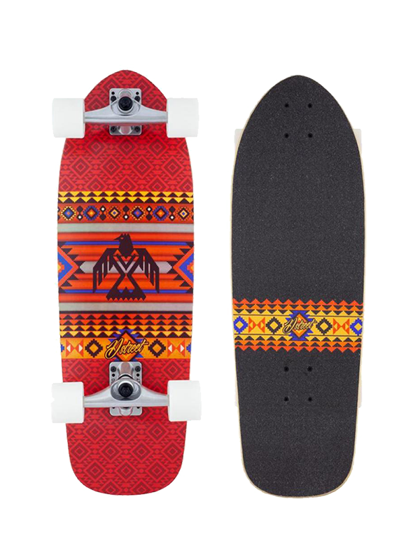 D-Street Aztec Baja 29in Surf Skate - Multi