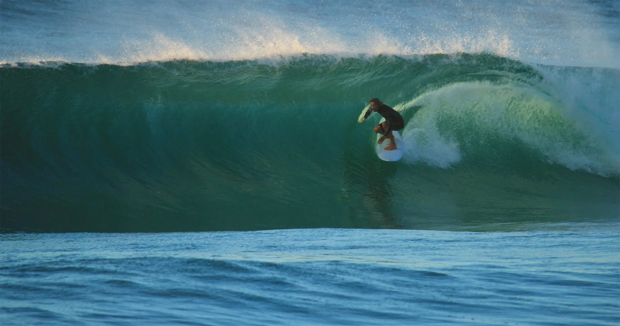 Mark Phipps One Bad Egg Surfboard FCS2 - Clear