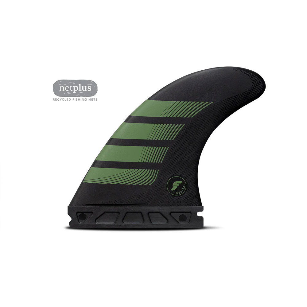 Futures F8 Alpha Thruster Fins - Olive/Carbon