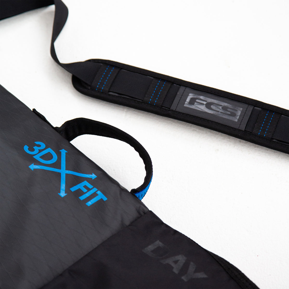 FCS Day Fun Board Cover - Black-Surfboard Accessories-troggs.com