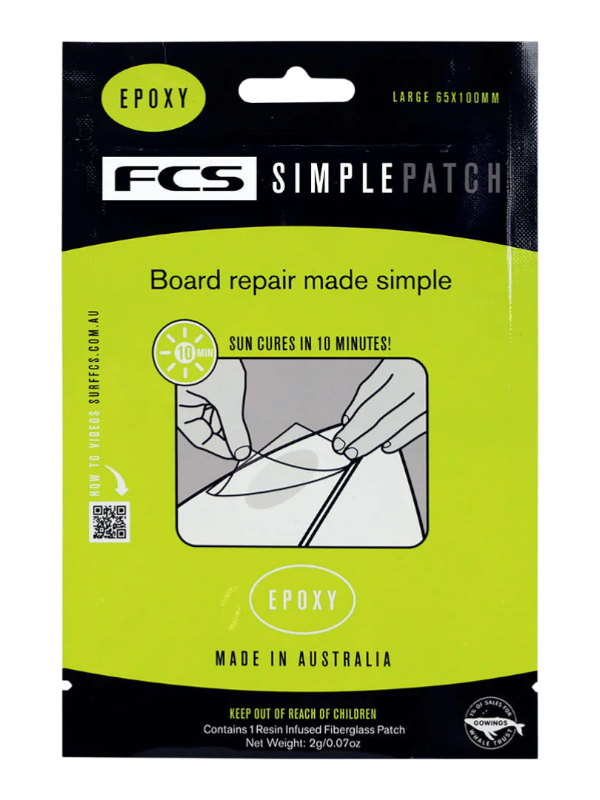 FCS Simple Patch Surfboard Repair Patch