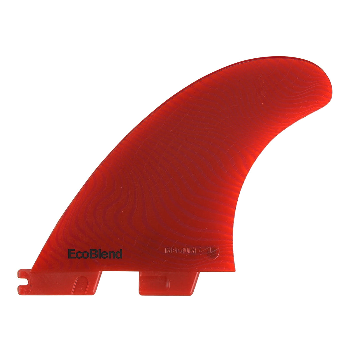 FCS 2 Accelerator Neo Glass EcoBlend Thruster Fins - Red