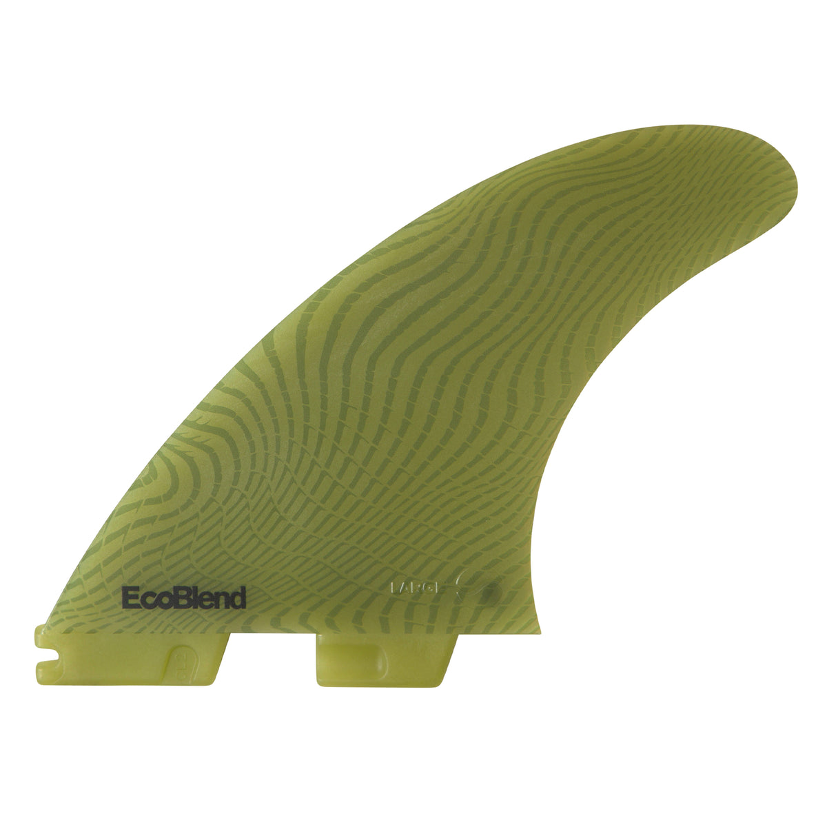 FCS 2 Carver Neo Glass EcoBlend Thruster Fins - Eucalyptus